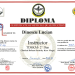 LucianDinescu-TDSKM 2 DAN Diplome Arte Marțiale